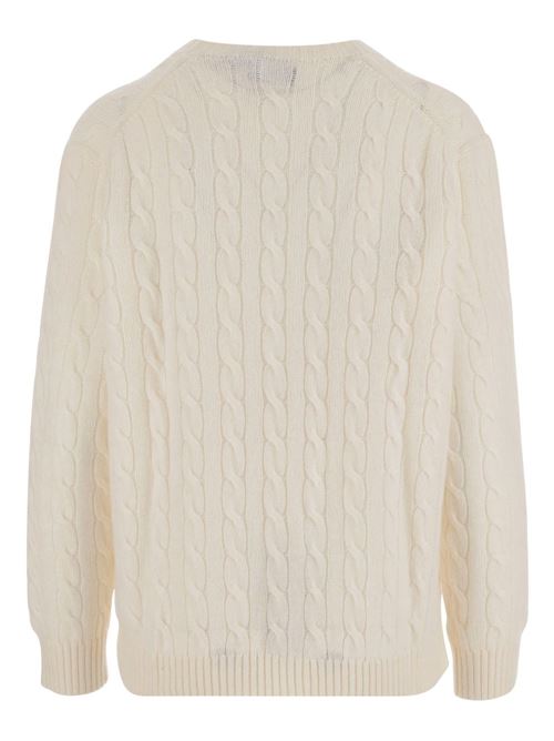 Maglia donna a trecce over POLO RALPH LAUREN | 211972115004